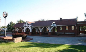 Frisco Depot in Bristow, Oklahoma