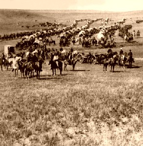 George Armstrong Custer leads a military expedition into the Black Hills of Dakota 