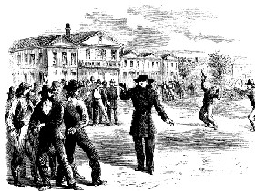 Hickok and Tutt shoot it out in Springfield, Missouri