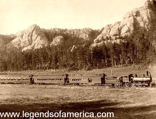 Horseshoe Curve near Custer, South Dakota
