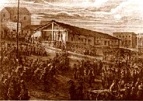 John Jenkins hanged by California Vigilante Committee