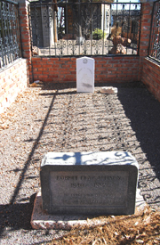 Clay Allison's grave in Pecos, Texas