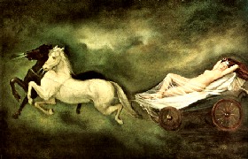 Saloon Painting of Nude Woman
