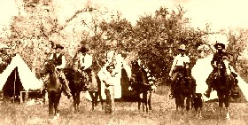 Texas Rangers in San Saba County