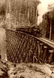 Railroad bridge.