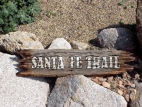 Santa Fe Trail Sign