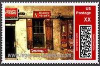 Coca-Cola Postage Stamp