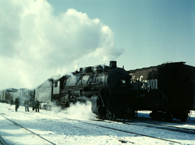Atchison, Topeka & Santa Fe Railroad, Chicago, JackDelano, 1943