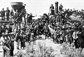 Meeting of the railroad lines