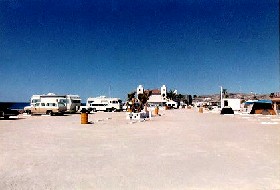 Granada Del Ma4r campground in Puerto Pe�asco, Sonora, Mexico