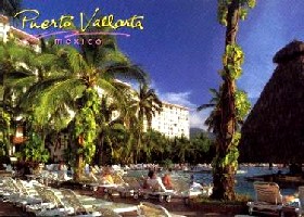 Puerto Vallarta, Mexico postcard