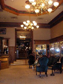 Inside the Bullock Hotel in Deadwood, South Dakota
