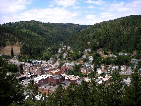 Deadwood from Mt. Moriah today