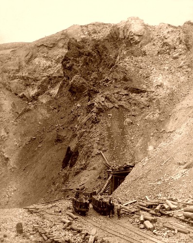 Open Cut at the Homestake Mine