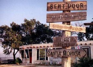 Bent Door Trading Post, Adrian, Texas