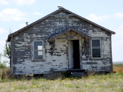 Old Building at Alanreed, Texas