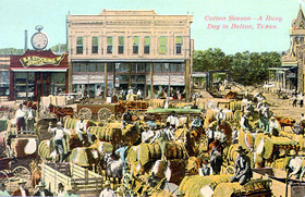 Belton, Texas vintage postcard