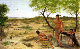 Coahuiltecan Indians by Frank Weir