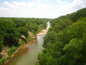 Colorado River in Texas