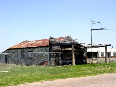 Closed Cafe in Conway Texas
