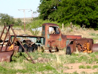 Old Truck in Glenrio Texas May 2004 David Alexander