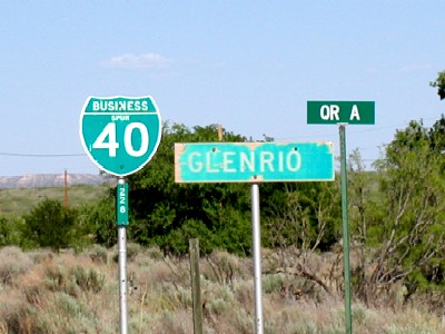 Glenrio Texas Signs