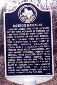 Jackson Massacre historic marker