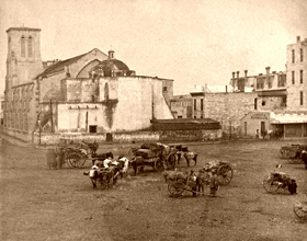 Military Plaza, San Antonio, Texas, 1875