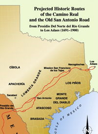 Old San Antonio Road Map