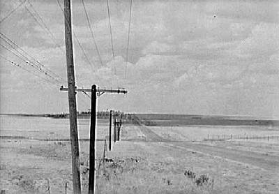 Panhandle Plains near Amarillo, Texas in 1939