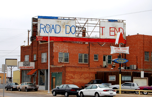 Road Does Not End Sign