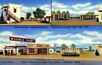 Pueblo Court in Amarillo, Texas