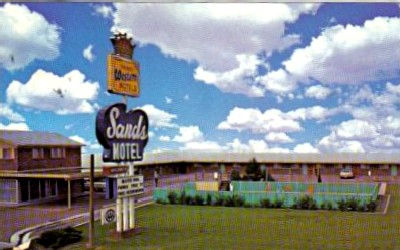 Sands Motel in Vega, Texas along Route 66