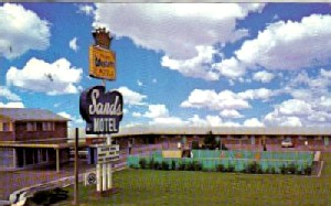 Sands Motel in Vega, Texas along Route 66