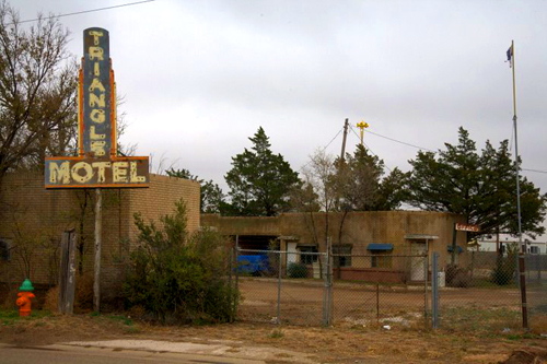 Triangle Motel, Amarillo, Texas 