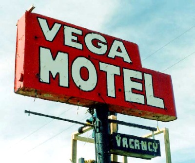 Vega Motel in Vega Texas