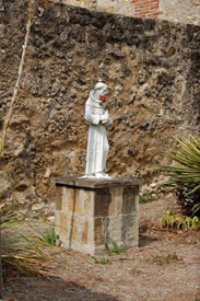 Statue at Mission San Jose, San Antonio, Texas