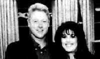 Bill Clinton and Monica Lewinsky