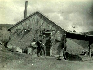 Bill tyer at cabin