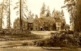 Thornewood Castle Vintage Postcard