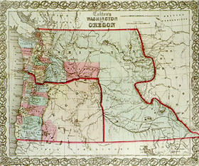 Washington Territory, 1860