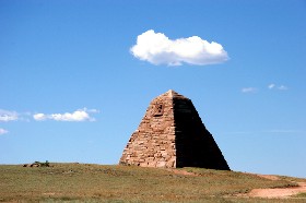 Ames Monument near Laramie, Wyoming