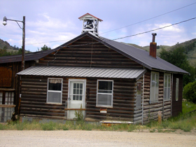 School in Atlantic City, Wyoming