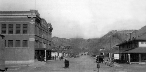 Dawson, New Mexico Main Street, 1916