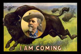 Buffalo Bill Wild West Show Poster