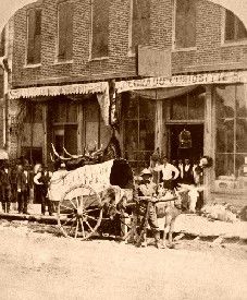 Downtown Denver, 1875