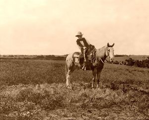 Erwin E. Smith, cowboy photographer, 1908