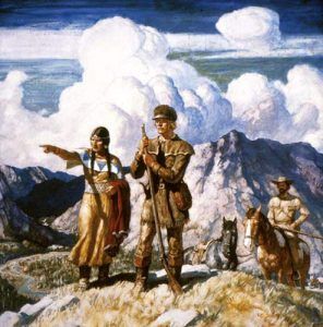 Sacagawea guided Lewis and Clark on their expedition  of 1804-06