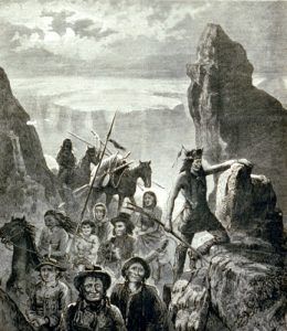 Surrender of the Modoc Indians, 1873, Frank Leslies Illustrated Newspaper