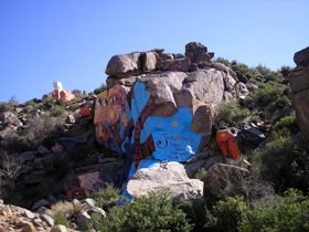Chloride, Arizona Rock Murals